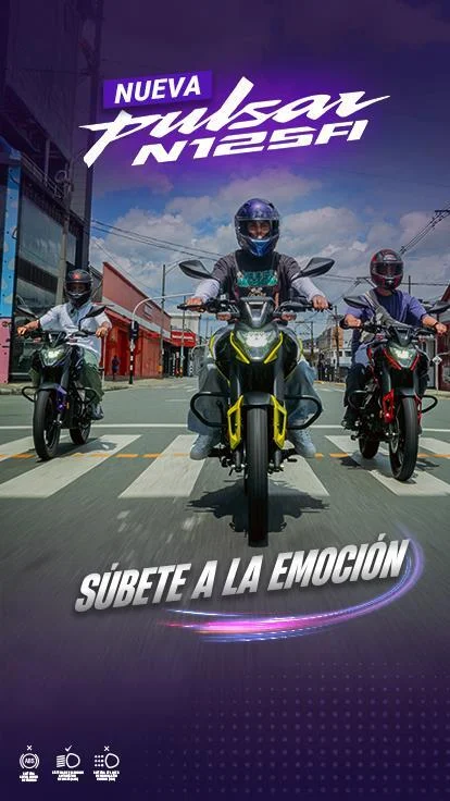 Banner promocional Bajaj móvil - Expo 2 Ruedas 2025